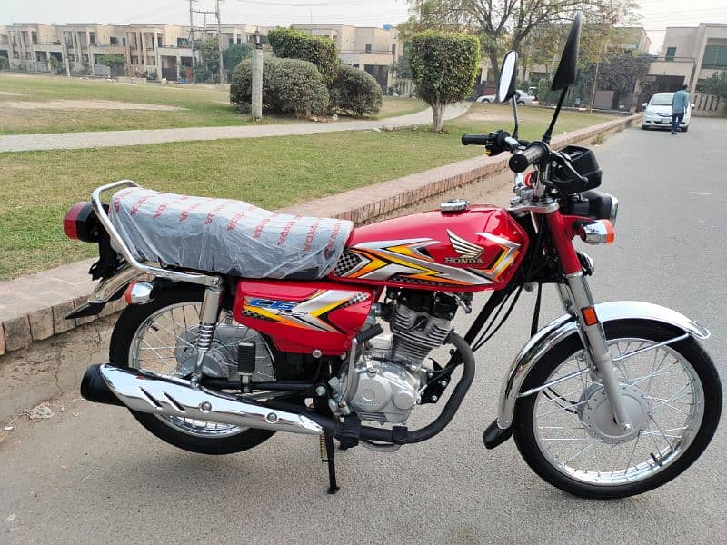 HONDA CG 125 MODEL 2024/25 OPEN LETTER OPEN INVOICE KM 2700 KEY 2 10