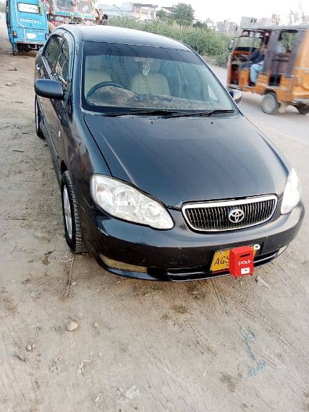 Toyota Corolla saloon 2004 contact 0317.3091757 1