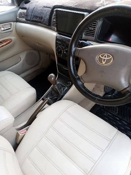 Toyota Corolla saloon 2004 contact 0317.3091757 8