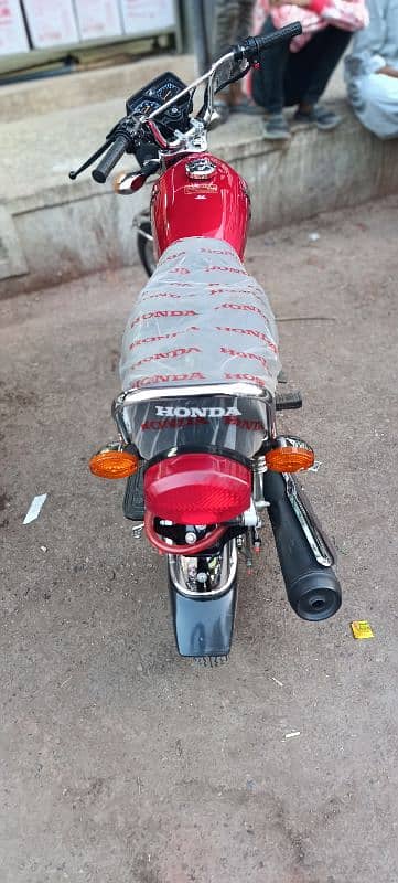 HONDA CG 125 SPECIAL EDITION UNREGISTERED 3