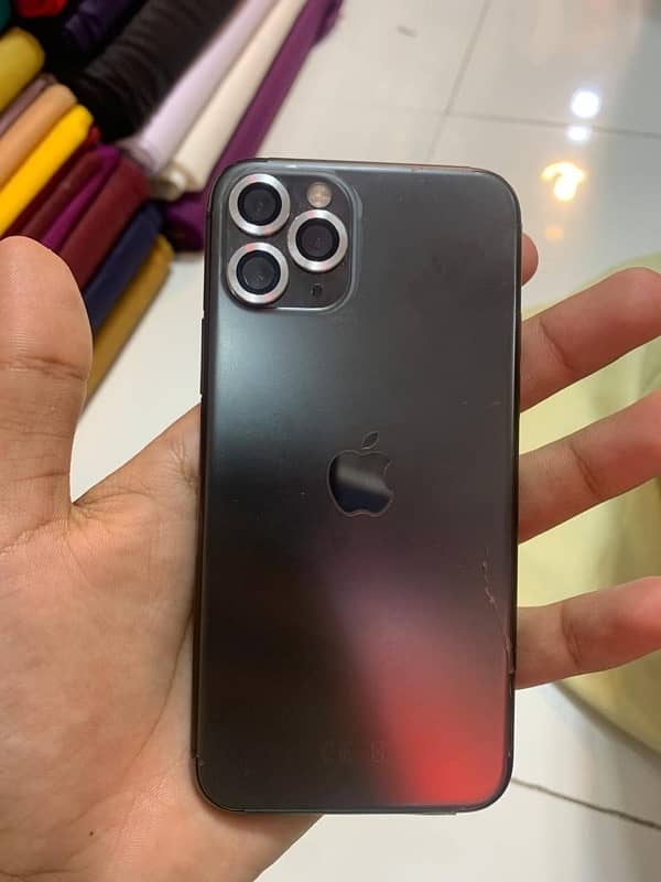 iPhone 11 Pro 64gb PTA Approved  Dul Sim All ok 10 by 10 condition 0