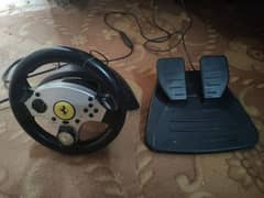 Thunder Master Ferrari Racing Wheel + Thunder master Flight simulator