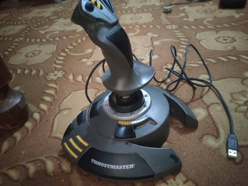 Thunder Master Ferrari Racing Wheel + Thunder master Flight simulator 5