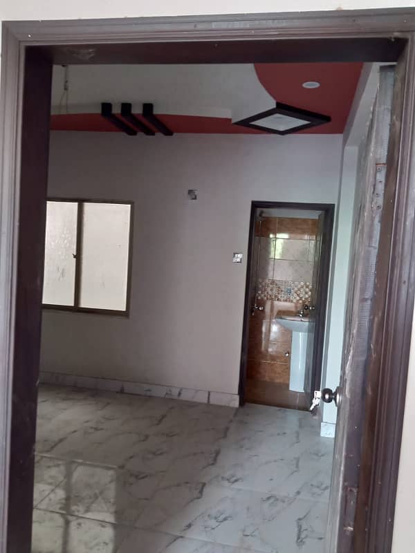 chance deal brand new flat for sale first floor gulistana johar 7