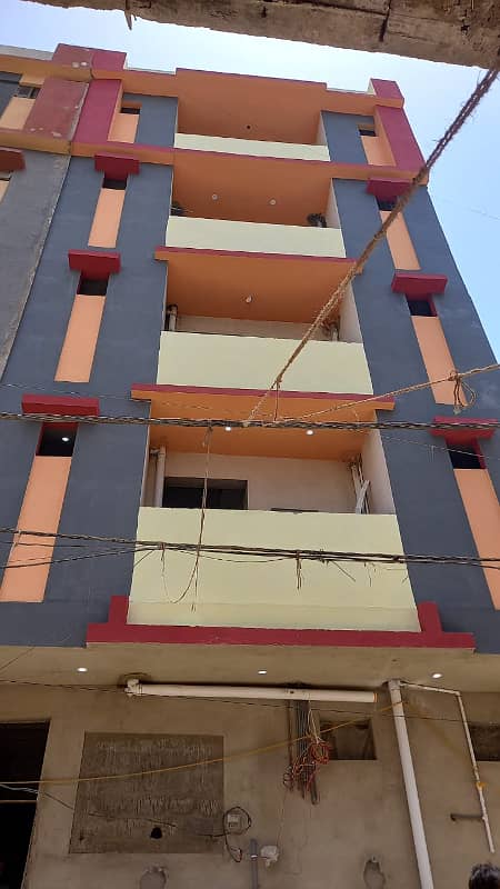 chance deal brand new flat for sale first floor gulistana johar 11