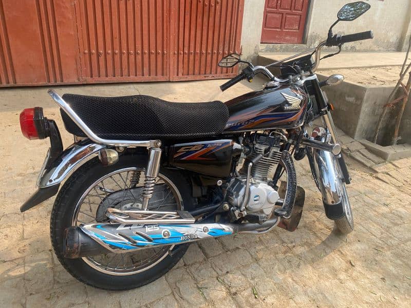 Honda CG-125 Black edition 2018 Model 7