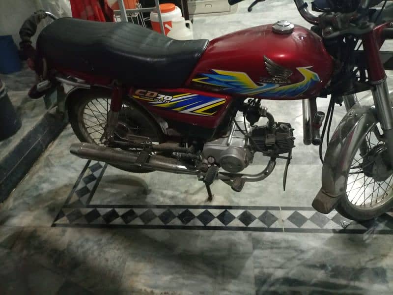 Honda CD 70 2021 model 2