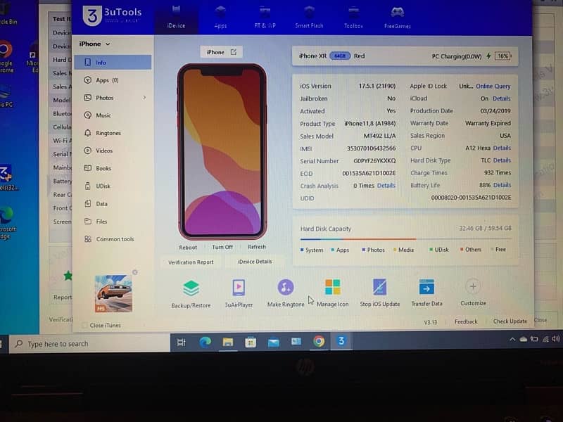 iphone XR non pta Jv 64 Gb 6