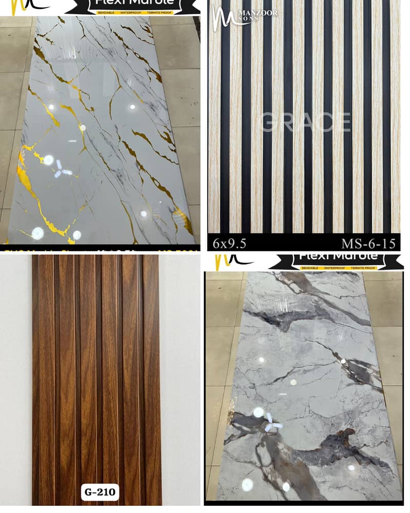 Pvc wall panel / Wpc wall panel/wallpanel/Grass/2 by 2 ceiling 8