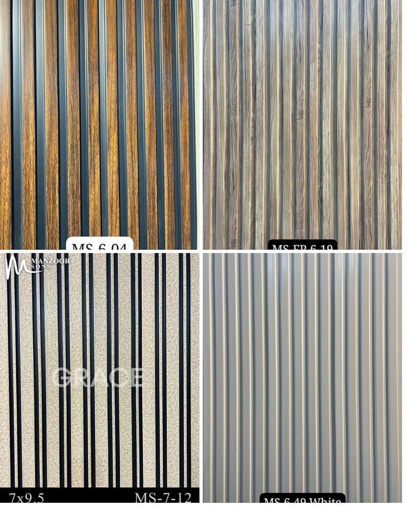 Pvc wall panel / Wpc wall panel/wallpanel/Grass/2 by 2 ceiling 11