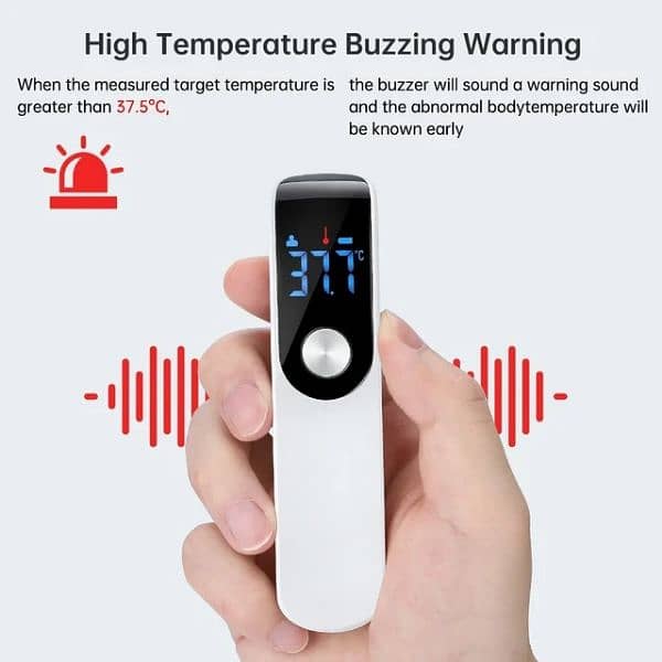 Amazon Branded Infrared Fever Thermometer Medical Household Digital 3