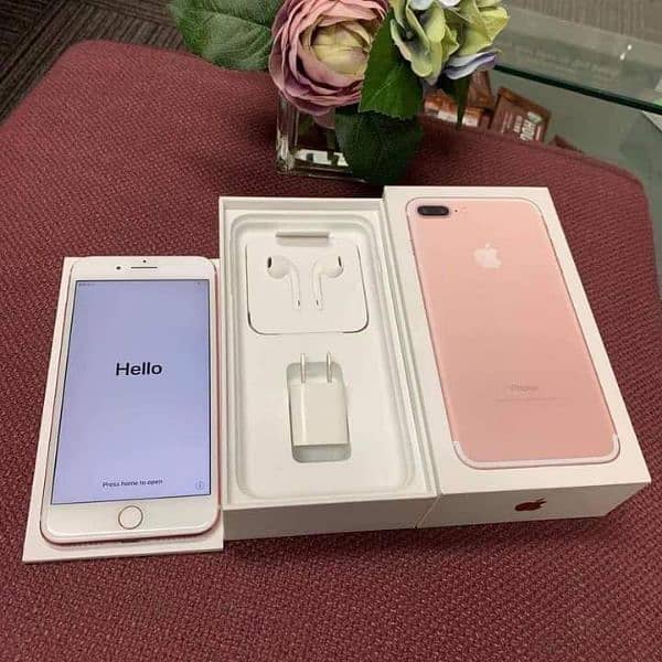 iphone 7 plus 128 GB PTA approved My WhatsApp number 03414863497 0