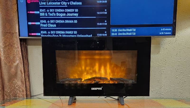 Geepas Electric Fireplace (Branded) 0