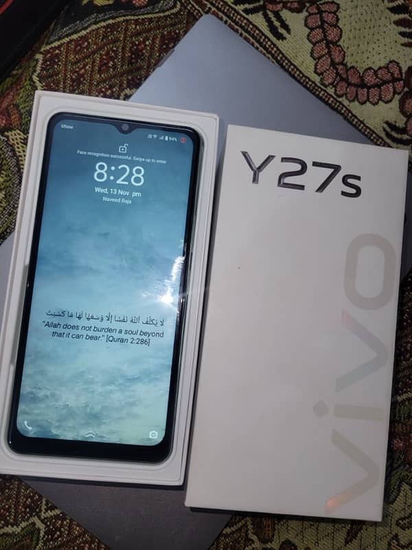 Vivo Y27s box+accessories (urgent sale) 2