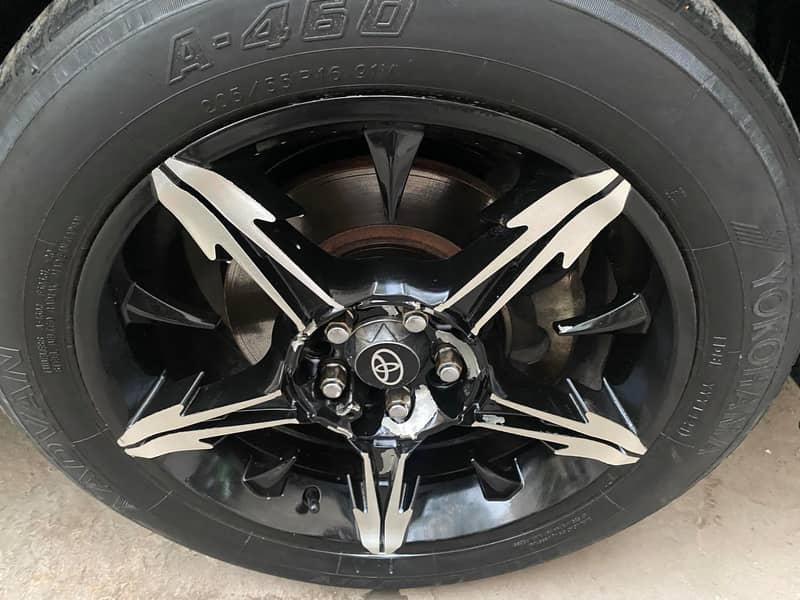 Alloy Wheel Rims 16 inches with Yokohama Tyres 205/55/16R 2