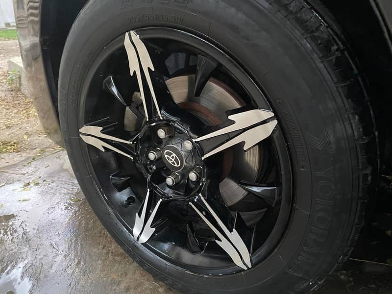 Alloy Wheel Rims 16 inches with Yokohama Tyres 205/55/16R 9