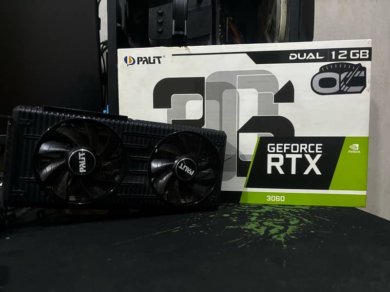 Palit dual RTX 3060 Complete box 0