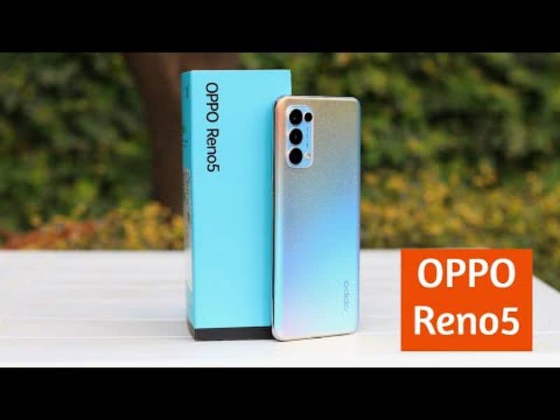 OPPO Reno5 with box and original charger 1