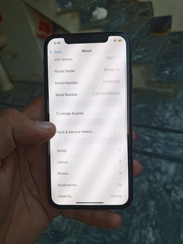 iPhone xs 256GB baaki ad prhlo 1