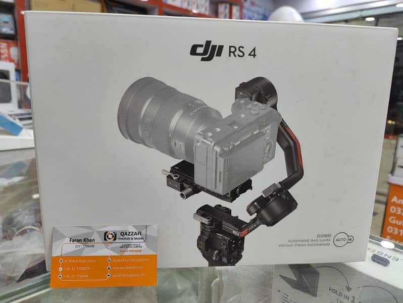 DJI RS4 CAMER GIMBLE PINPACK ONE YEAR OFFICIAL WARRANTY 2