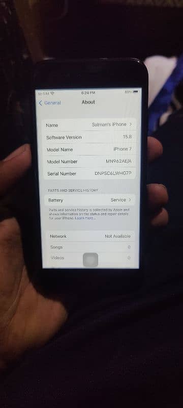 iPhone 7 PTA 128GB 0