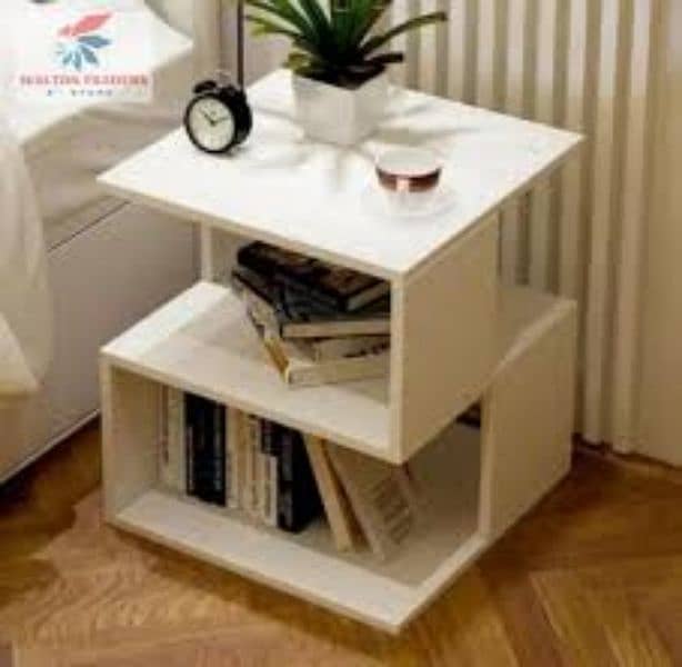 Bedside Table  Sofa modern end side coffee table with storage 1