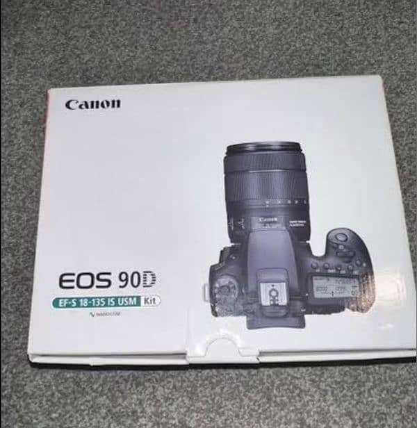 CANON 90D WITH 18-135 USM LENS ( SEALDPACK ) 2