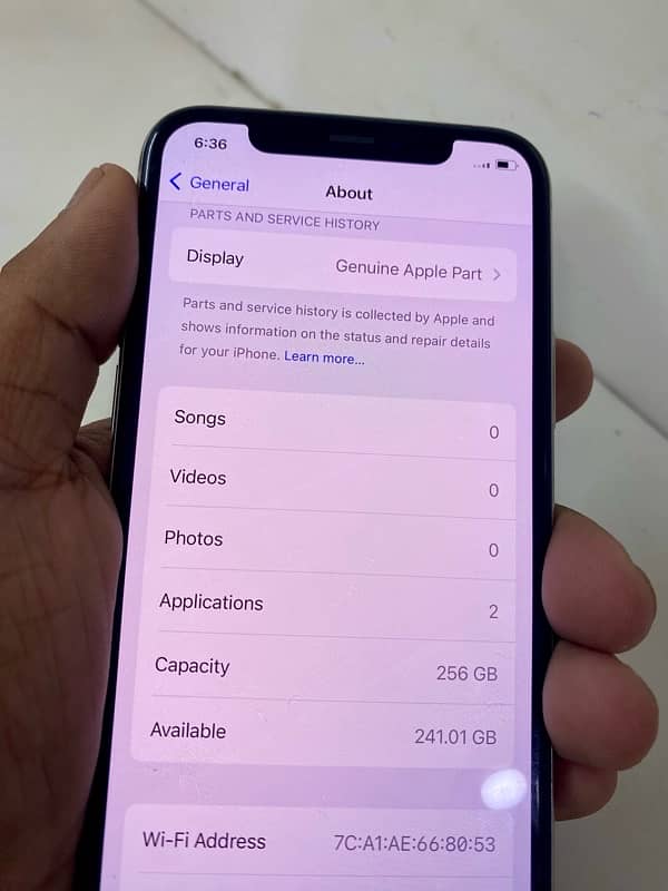 iPhone 11pro 256GB PTA Approved 5