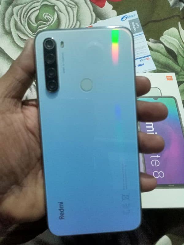 Redmi Note 8 Complete Box With Excellent Condition 1