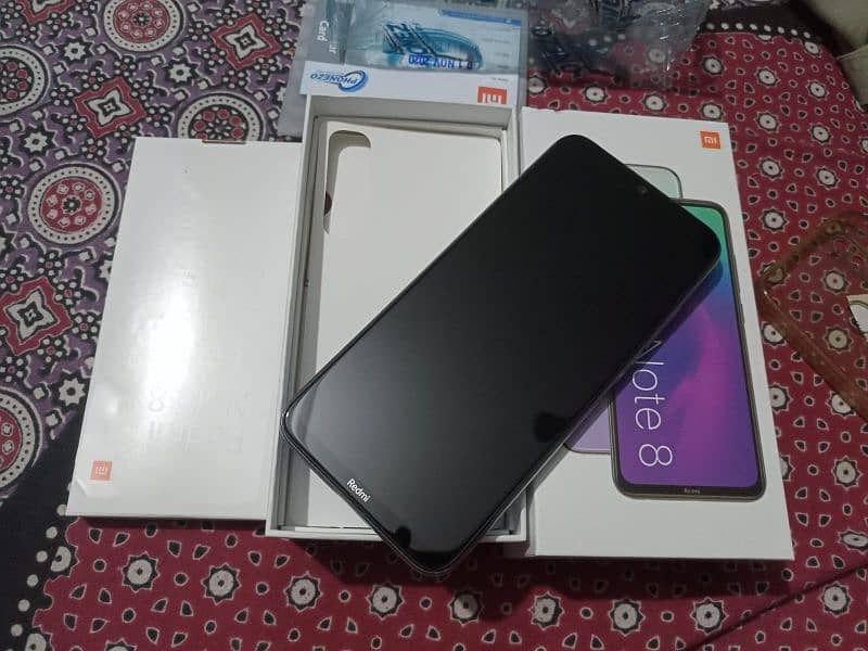 Redmi Note 8 Complete Box With Excellent Condition 3