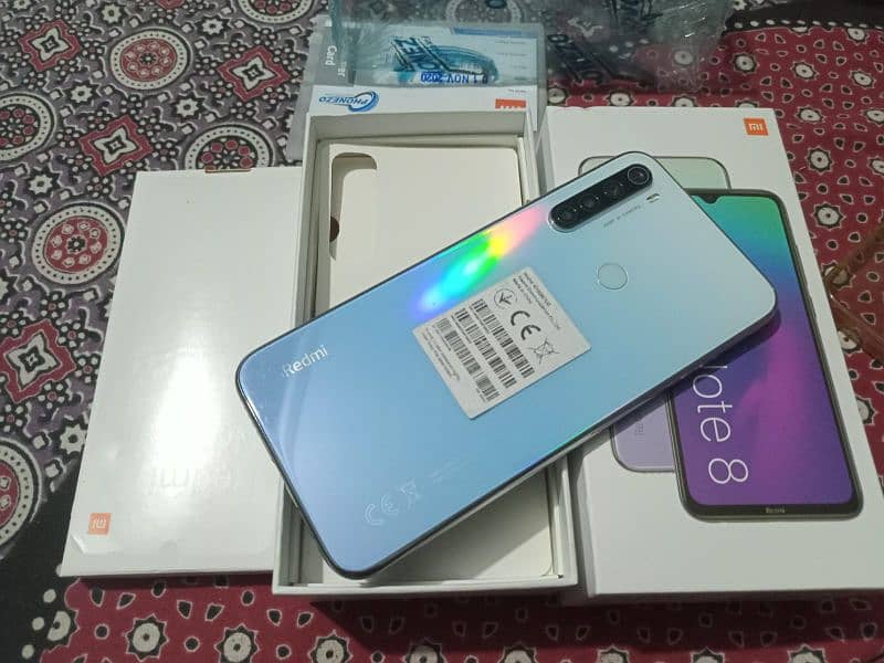 Redmi Note 8 Complete Box With Excellent Condition 4