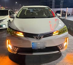 Toyota Corolla GLI VVT. I 1.3 manual18model white islamabadreg forsale