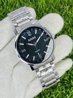 Rado Silver Chain Strap Watch For Man