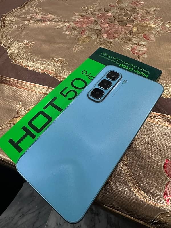 Infinix hot 50 pro8+8gb ram 128 gb memory 3