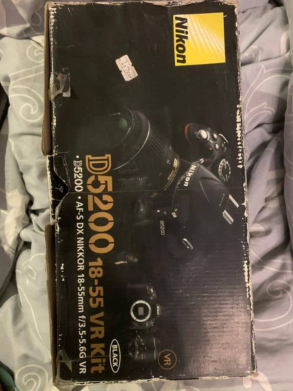 D5200 with (105mm Lens) (Box)(manual)(ownership)(every accessory) 5