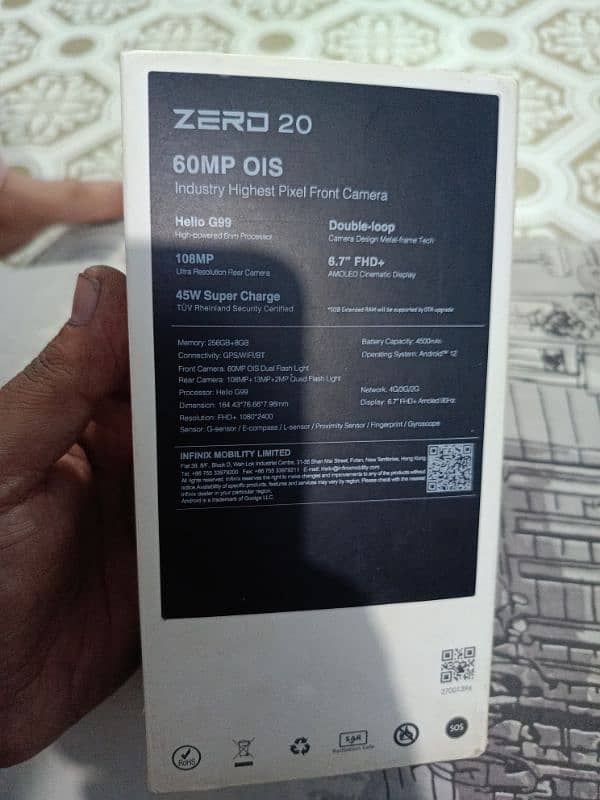 zero 20 16/256gb 9