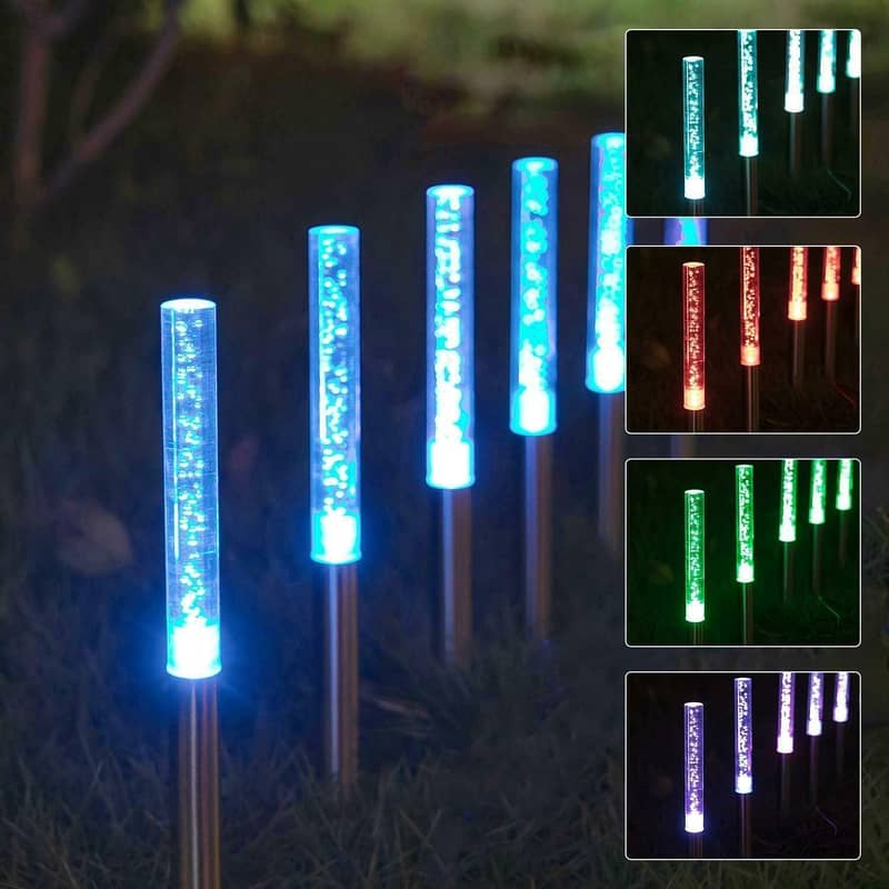 Multi Color Solar Firework Light Waterproof Outdoor 8 Lighting Modes 19