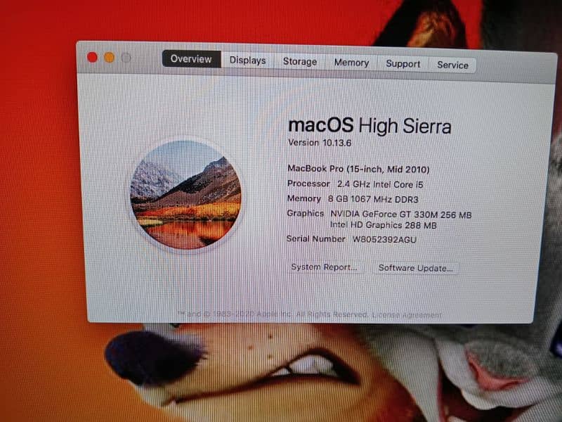 Macbook Pro High Sierra 3