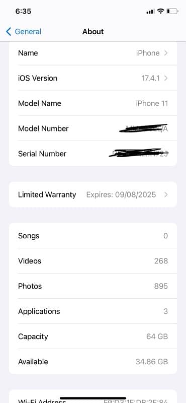 iPhone 11 factory unlock in apple warrenty 1