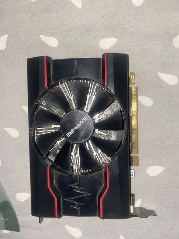 Amd sapphire RX 550 4gb graphic card with Box 0