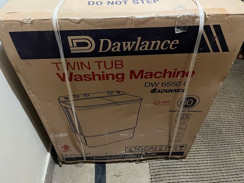 Dawlance DW 6550 c washing machine 2