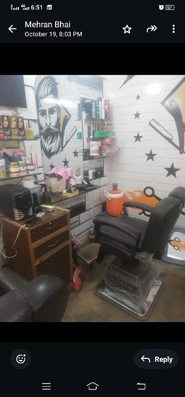 Beauty Salon For Sale 5 to 7 Thaousand sale on per day 0