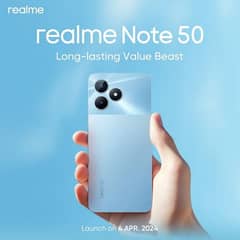 Realme Note 50/4/64/Exchange possible