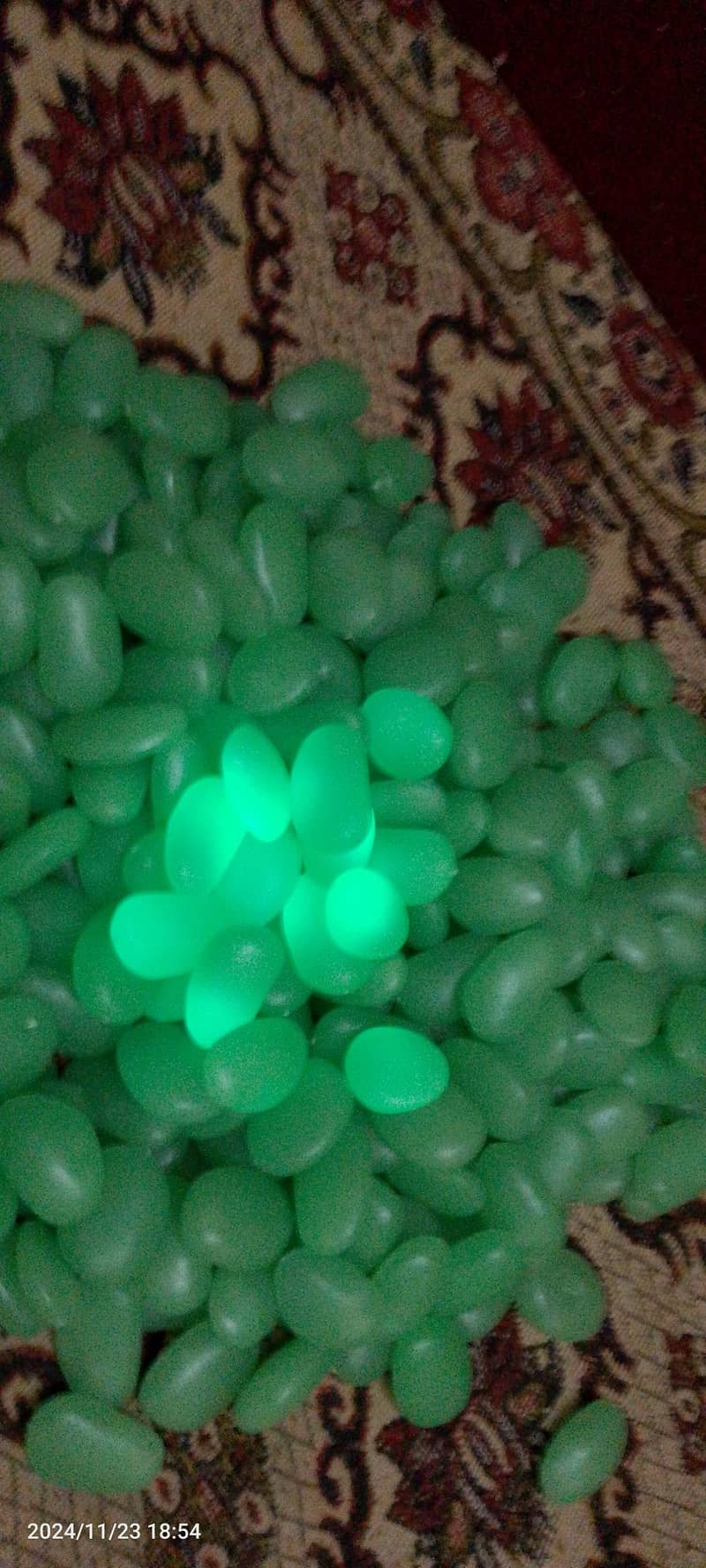 Glowing stone. 1