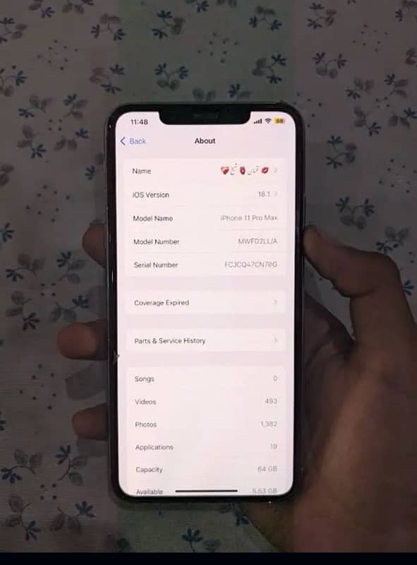 iPhone 11 Pro Max non pta 8