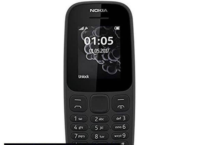 Nokia 105 Mobile Phone Minni 2