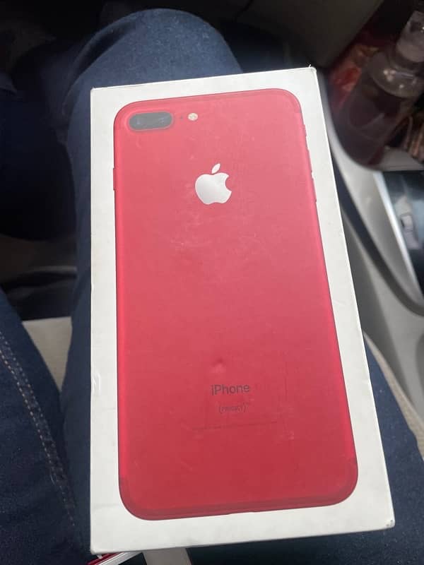 iphone Red 7+ 2