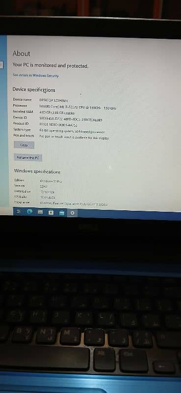 Dell Laptop  (i3 3rd Gen) 3