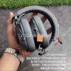 Plantronics Backbeat Fit 6100 Wireless Bluetooth Headphone ANC in Gym