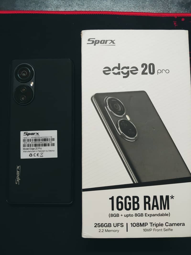 SPARX EDGE 20 PRO 16GB RAM 256GB ROM 12 MONTHS WARRANTYCALL03127566633 5